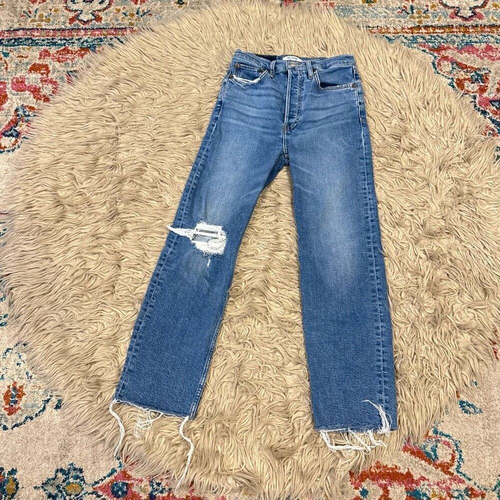 Re/done 70s ultra high rise jeans size 26